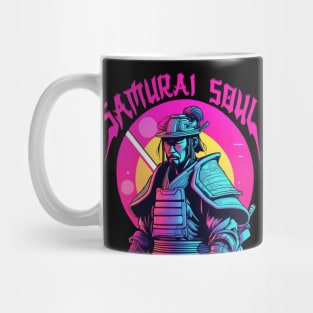 Cyberpunk Samurai, Samurai Soul, Neon Samurai Mug